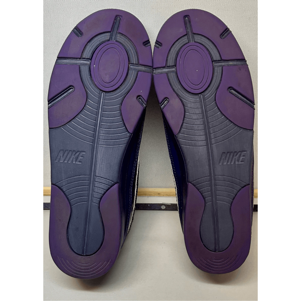 2011 Nike Air Troupe Low Imperial Purple w/ Gold Laces  324923-500 Very Race EUC - Picture 10 of 12